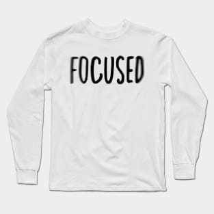 Focused Long Sleeve T-Shirt